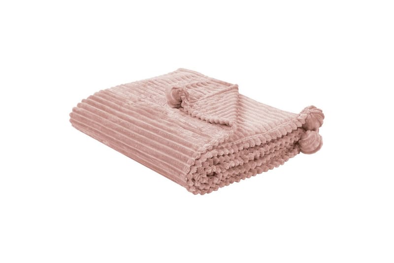 Pledd Kaweri Rosa - Rosa - Tekstiler & tepper - Tepper & pledd