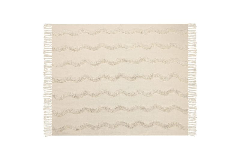 Pledd Khari Beige - Beige - Tekstiler & tepper - Tepper & pledd