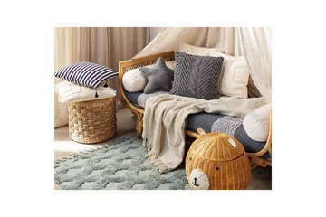 Pledd Khari Beige - Beige - Tekstiler & tepper - Tepper & pledd