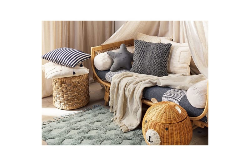 Pledd Khari Beige - Beige - Tekstiler & tepper - Tepper & pledd