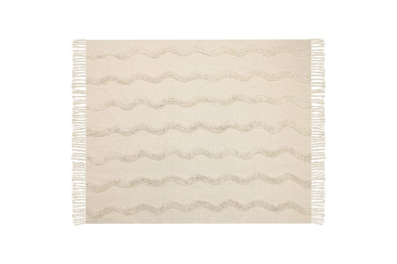 Pledd Khari Beige - Beige - Tekstiler & tepper - Tepper & pledd