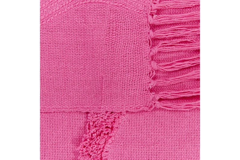 Pledd Khari Rosa - Rosa - Tekstiler & tepper - Tepper & pledd