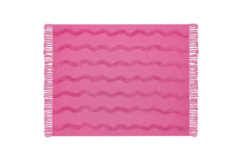 Pledd Khari Rosa - Rosa - Tekstiler & tepper - Tepper & pledd