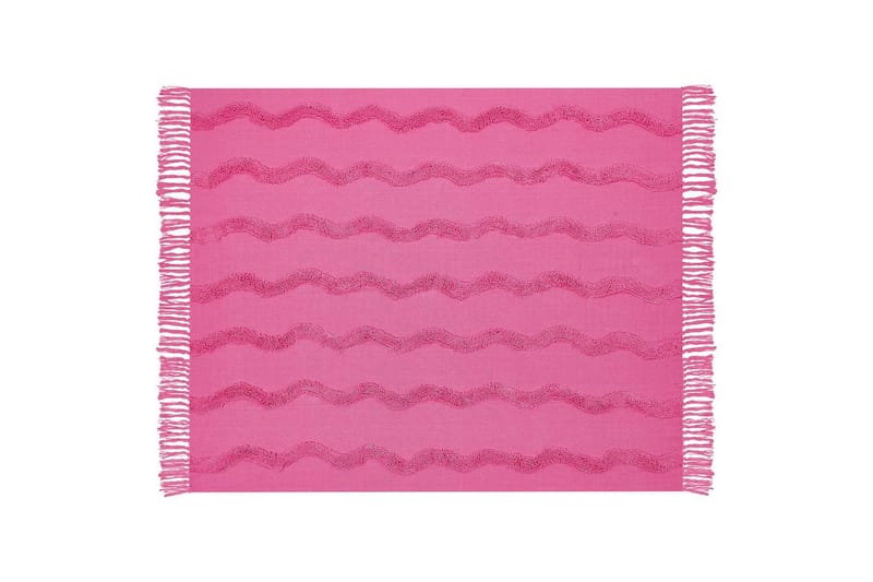Pledd Khari Rosa - Rosa - Tekstiler & tepper - Tepper & pledd