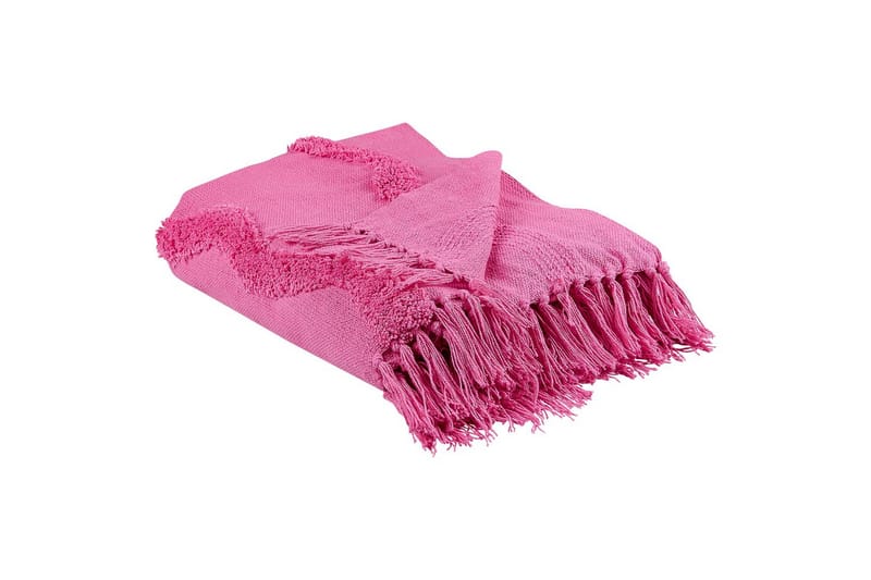 Pledd Khari Rosa - Rosa - Tekstiler & tepper - Tepper & pledd
