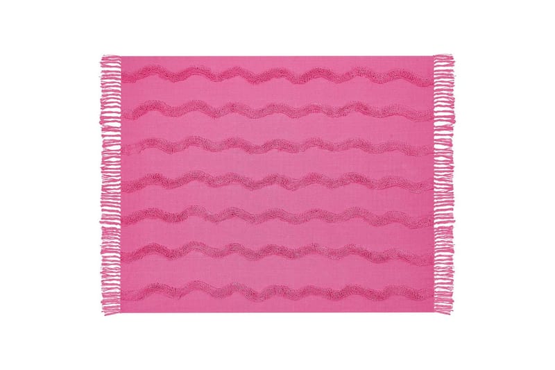 Pledd Khari Rosa - Rosa - Tekstiler & tepper - Tepper & pledd