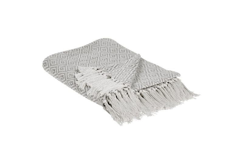Pledd Mityal Beige/grå - Beige/grå - Tekstiler & tepper - Tepper & pledd