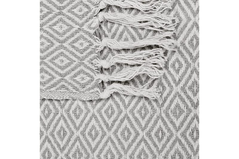 Pledd Mityal Beige/grå - Beige/grå - Tekstiler & tepper - Tepper & pledd