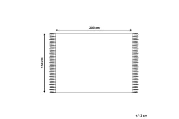 Pledd Najuy 150x200 cm - 150x200 cm - Tekstiler & tepper - Tepper & pledd