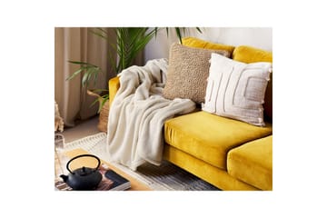 Pledd Namdu Lys beige - Lys beige - Tekstiler & tepper - Tepper & pledd