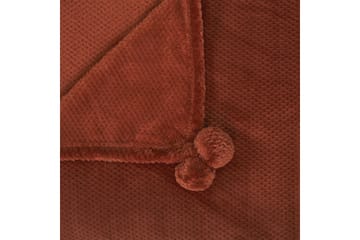 Pledd Saitler Brun, 200x220 cm - Brun, 200x220 cm - Tekstiler & tepper - Tepper & pledd