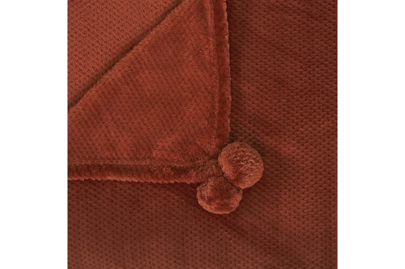 Pledd Saitler Brun, 200x220 cm - Brun, 200x220 cm - Tekstiler & tepper - Tepper & pledd