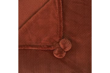 Pledd Saitler Brun, 200x220 cm - Brun, 200x220 cm - Tekstiler & tepper - Tepper & pledd