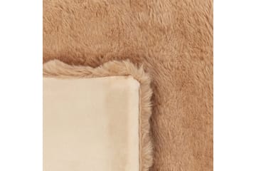 Pledd Salka Brun, 200x220 cm - Brun, 200x220 cm - Tekstiler & tepper - Tepper & pledd