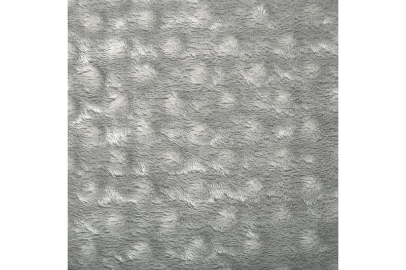 Pledd Samur Grå, 200x220 cm - Grå, 200x220 cm - Tekstiler & tepper - Tepper & pledd