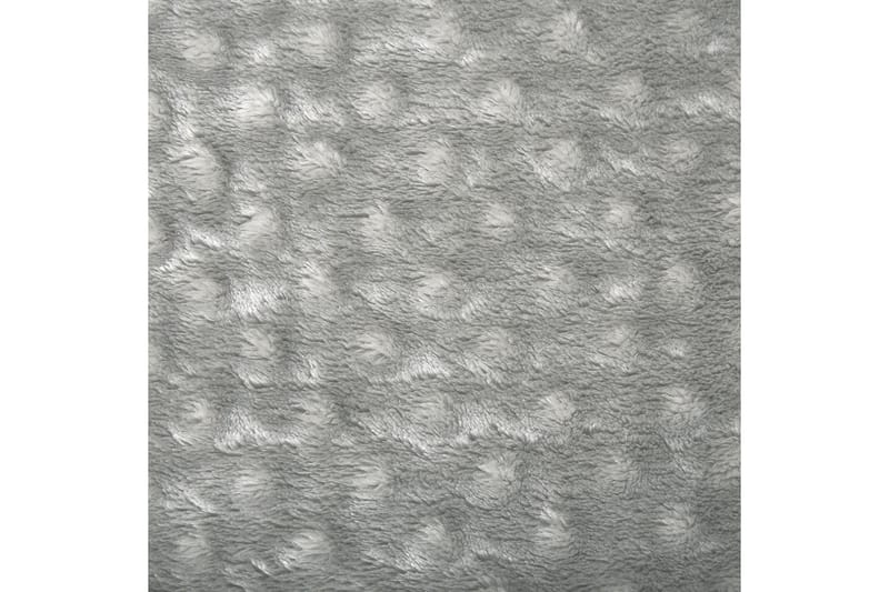 Pledd Samur Grå, 200x220 cm - Grå, 200x220 cm - Tekstiler & tepper - Tepper & pledd