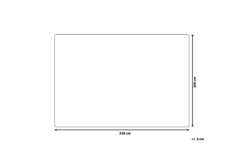 Pledd Samur Grå, 200x220 cm - Grå, 200x220 cm - Tekstiler & tepper - Tepper & pledd