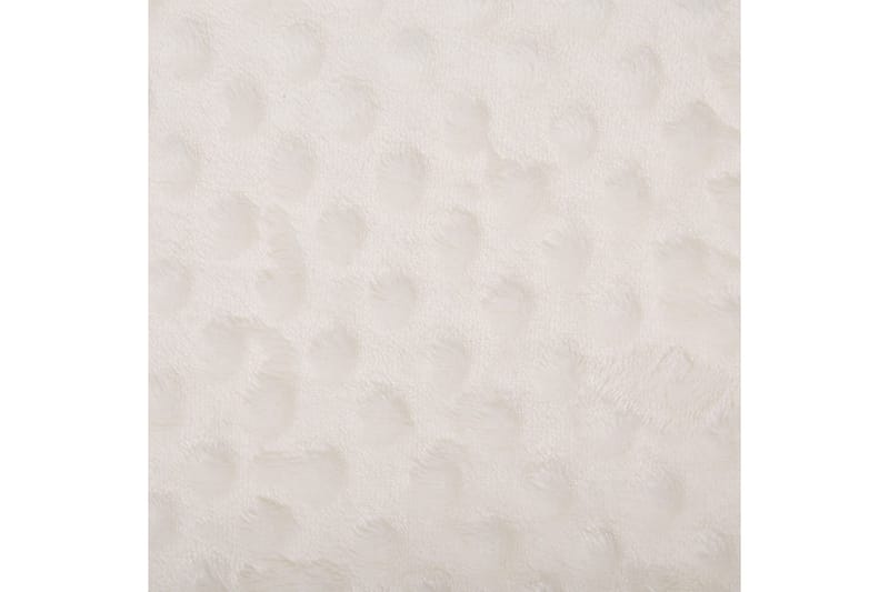 Pledd Samur Hvit, 200x220 cm - Hvit, 200x220 cm - Tekstiler & tepper - Tepper & pledd