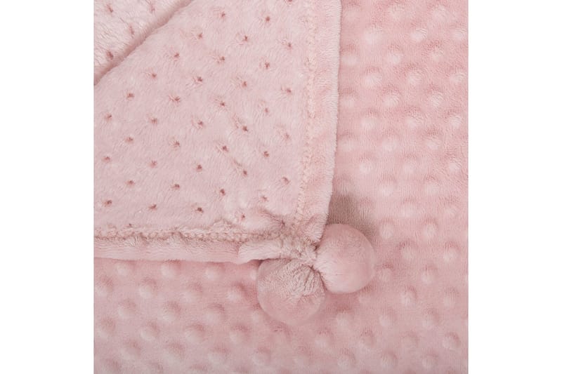 Pledd Samur Rosa, 150x200 cm - Rosa, 150x200 cm - Tekstiler & tepper - Tepper & pledd