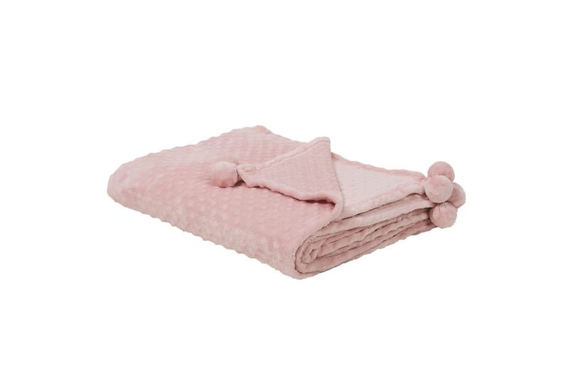 Pledd Samur Rosa, 200x220 cm - Rosa, 200x220 cm - Tekstiler & tepper - Tepper & pledd