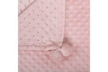 Pledd Samur Rosa, 200x220 cm - Rosa, 200x220 cm - Tekstiler & tepper - Tepper & pledd