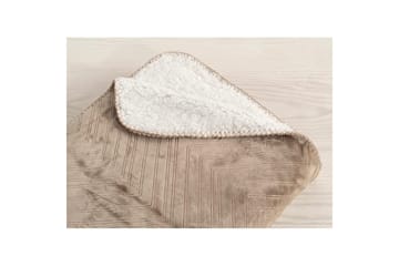 Pledd Sherpa 130 x 170 cm - Lin - Tekstiler & tepper - Tepper & pledd