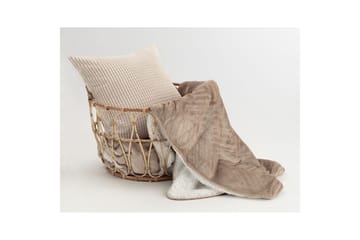 Pledd Sherpa 130 x 170 cm - Lin - Tekstiler & tepper - Tepper & pledd