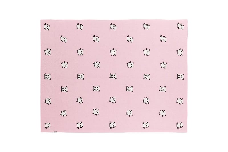 Pledd Talokan Rosa/svart/hvit - Rosa/svart/hvit - Tekstiler & tepper - Tepper & pledd