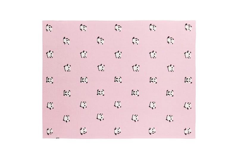 Pledd Talokan Rosa/svart/hvit - Rosa/svart/hvit - Tekstiler & tepper - Tepper & pledd