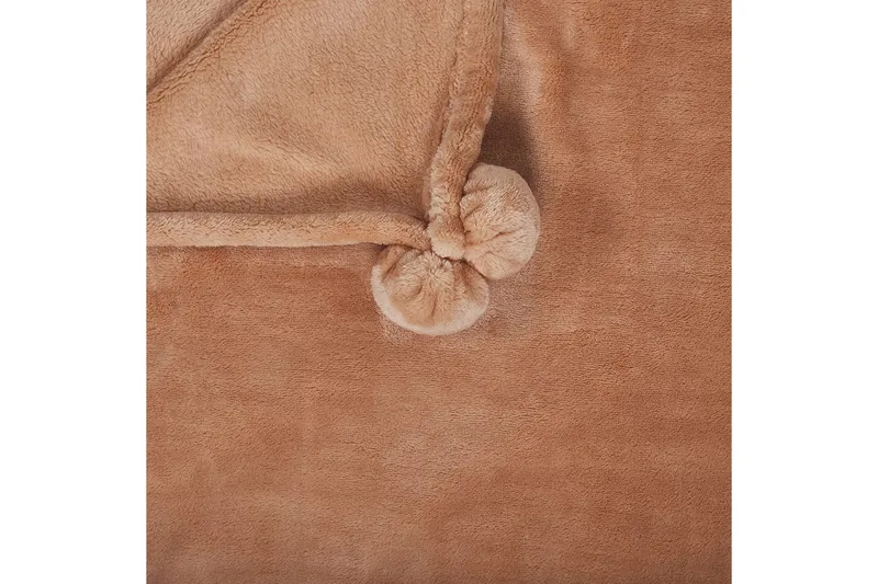 Pledd Terke Brun - Brun - Tekstiler & tepper - Tepper & pledd