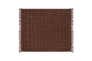Pledd Vella Brun, 200x220 cm - Brun, 200x220 cm - Tekstiler & tepper - Tepper & pledd