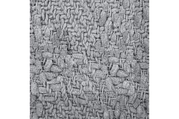 Pledd Vella Grå, 150x200 cm - Grå, 150x200 cm - Tekstiler & tepper - Tepper & pledd