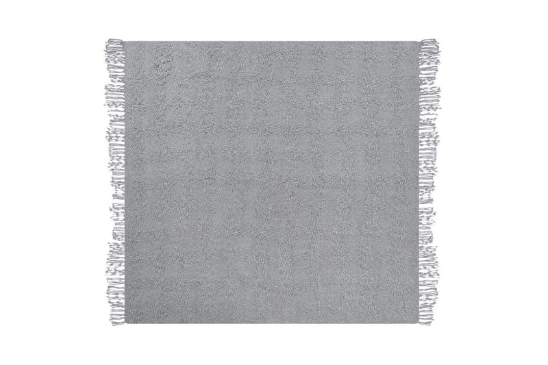 Pledd Vella Grå, 220x240 cm - Grå, 220x240 cm - Tekstiler & tepper - Tepper & pledd