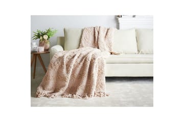 Pledd Vella Rosa, 200x220 cm - Rosa, 200x220 cm - Tekstiler & tepper - Tepper & pledd