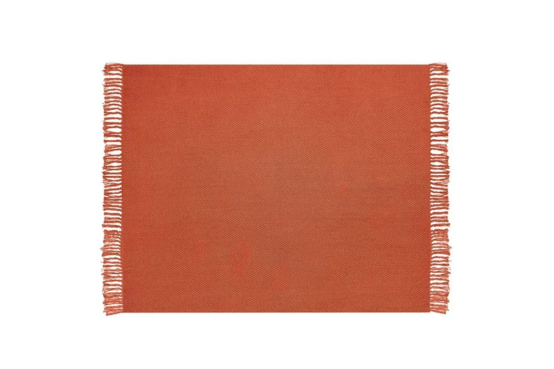 Pledd Yarsa Rød - Rød - Tekstiler & tepper - Tepper & pledd