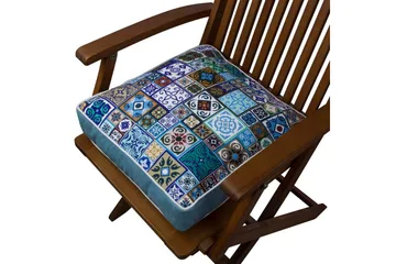 Alricon Pyntepute 42x42 cm - Blå - Tekstiler & tepper - Pute & putetrekk - Pynteputer