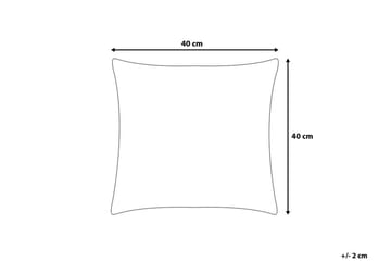Hagepute Anchuelo 2-pk 40x40 cm - Gul - Tekstiler & tepper - Pute & putetrekk - Pute utendørs