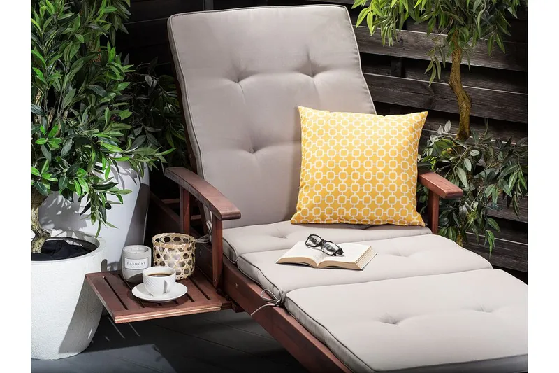 Navalacruz Hagepute 2-pk 40x40 cm - Gul - Tekstiler & tepper - Pute & putetrekk - Pute utendørs