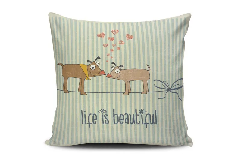 Cushion Love Putetrekk 45x45 cm, Multi