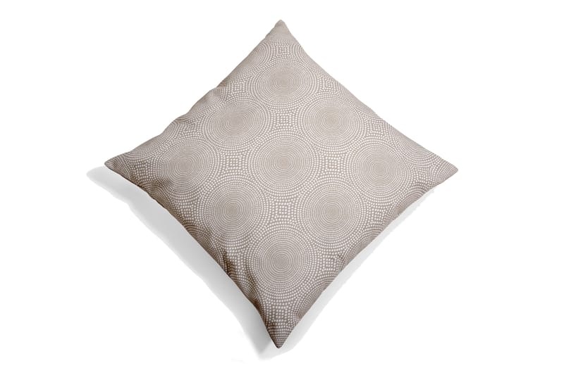 Fritab Dots Putetrekk 60x60 cm, Beige/Hvit