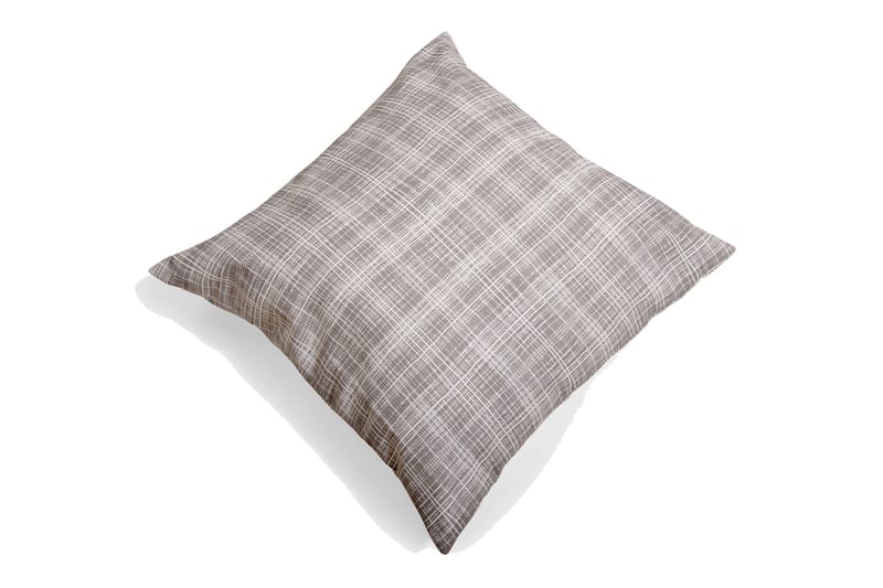 Fritab Square Putetrekk 60x60 cm, Grå/Hvit