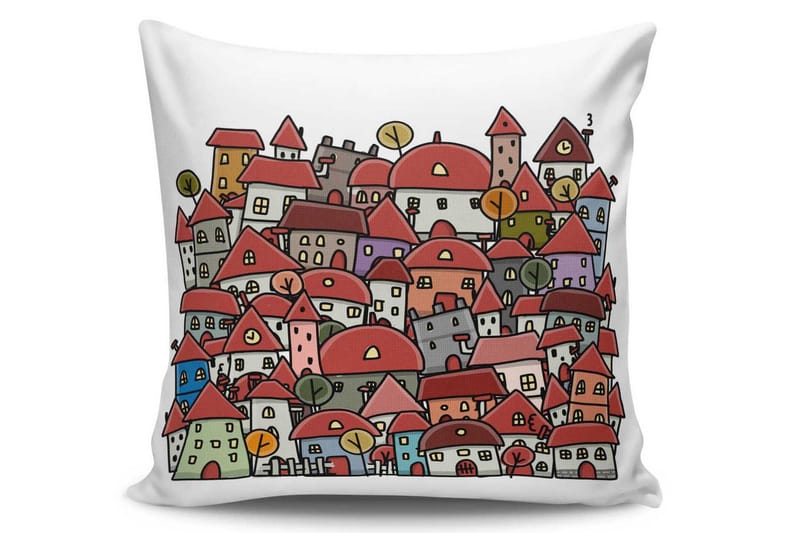 Kissy Putetrekk 45x45 cm, Multi