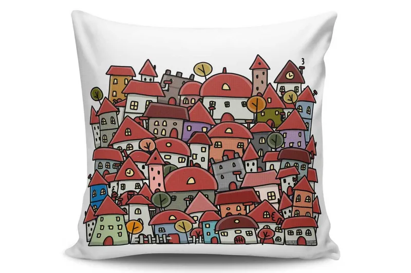 Kissy Putetrekk 45x45 cm, Multi