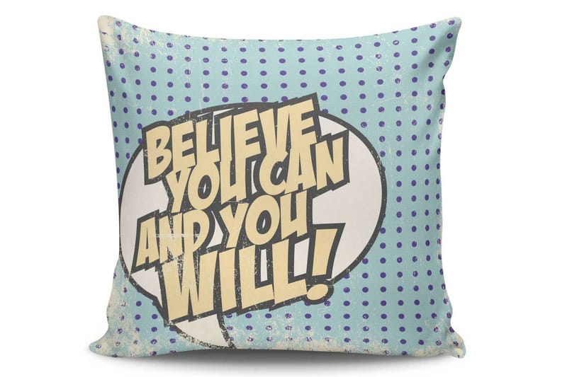 Kissy Putetrekk 45x45 cm, Multi