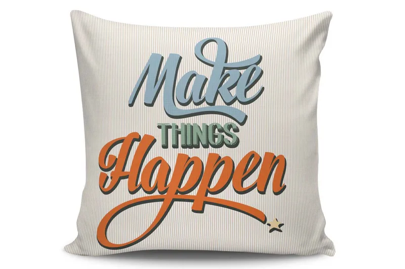 Kissy Putetrekk 45x45 cm, Multi