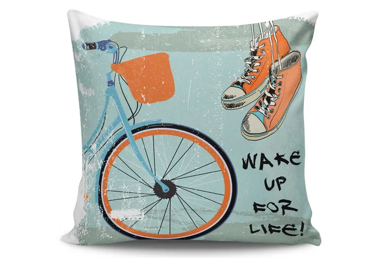 Kissy Putetrekk 45x45 cm, Multi