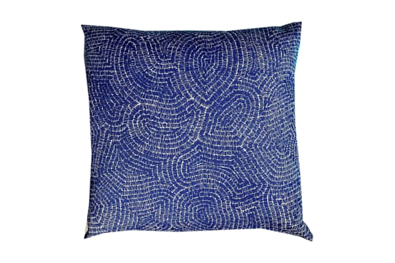 Putetrekk 50 x 50 cm, Blå