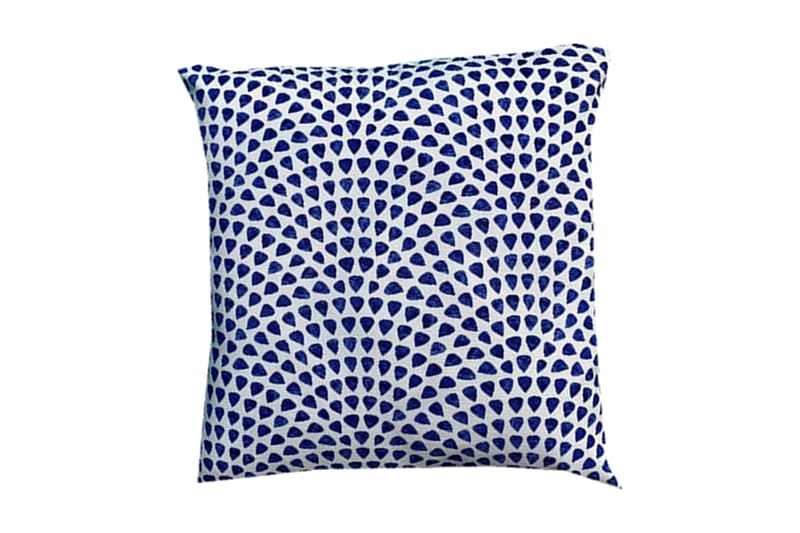 Putetrekk 50 x 50 cm, Blå