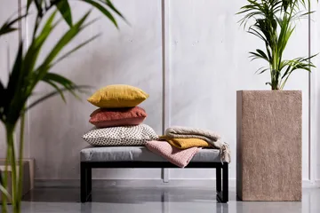 Putetrekk 60 x 60 cm - Beige - Tekstiler & tepper - Pute & putetrekk - Putetrekk