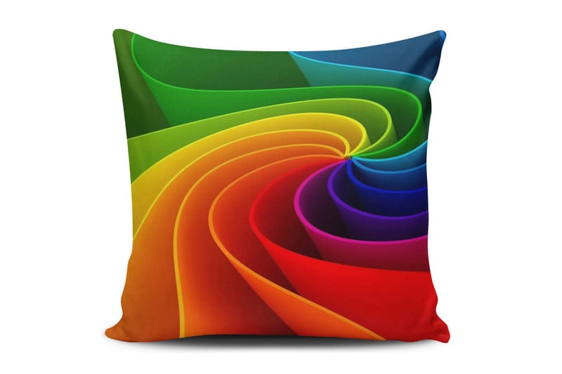 Putetrekk Cushion Love 45x45 cm - Flerfarget - Putetrekk